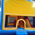 soft kids inflatable bouncer with basketball hoop